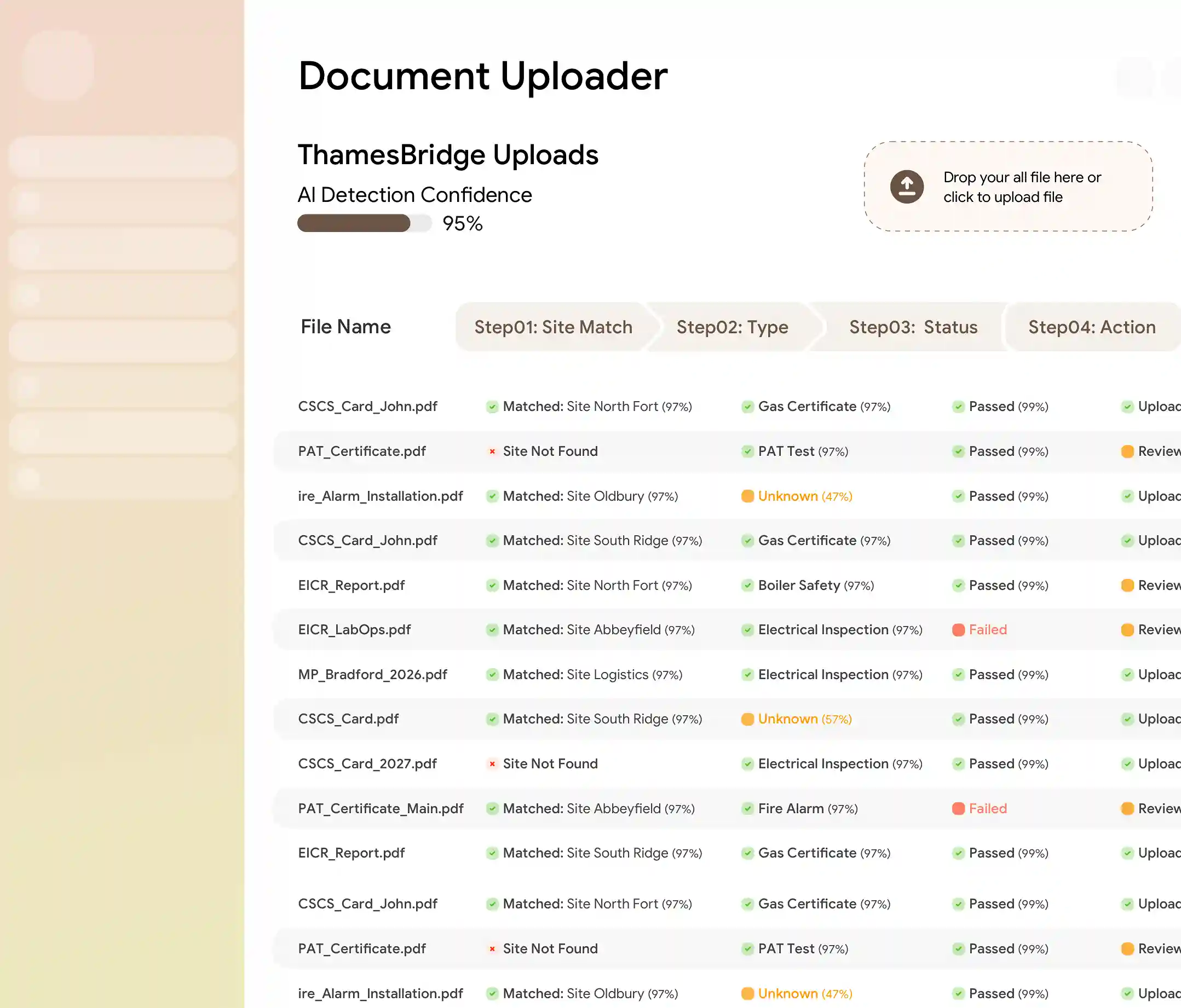 AI Document Uploader