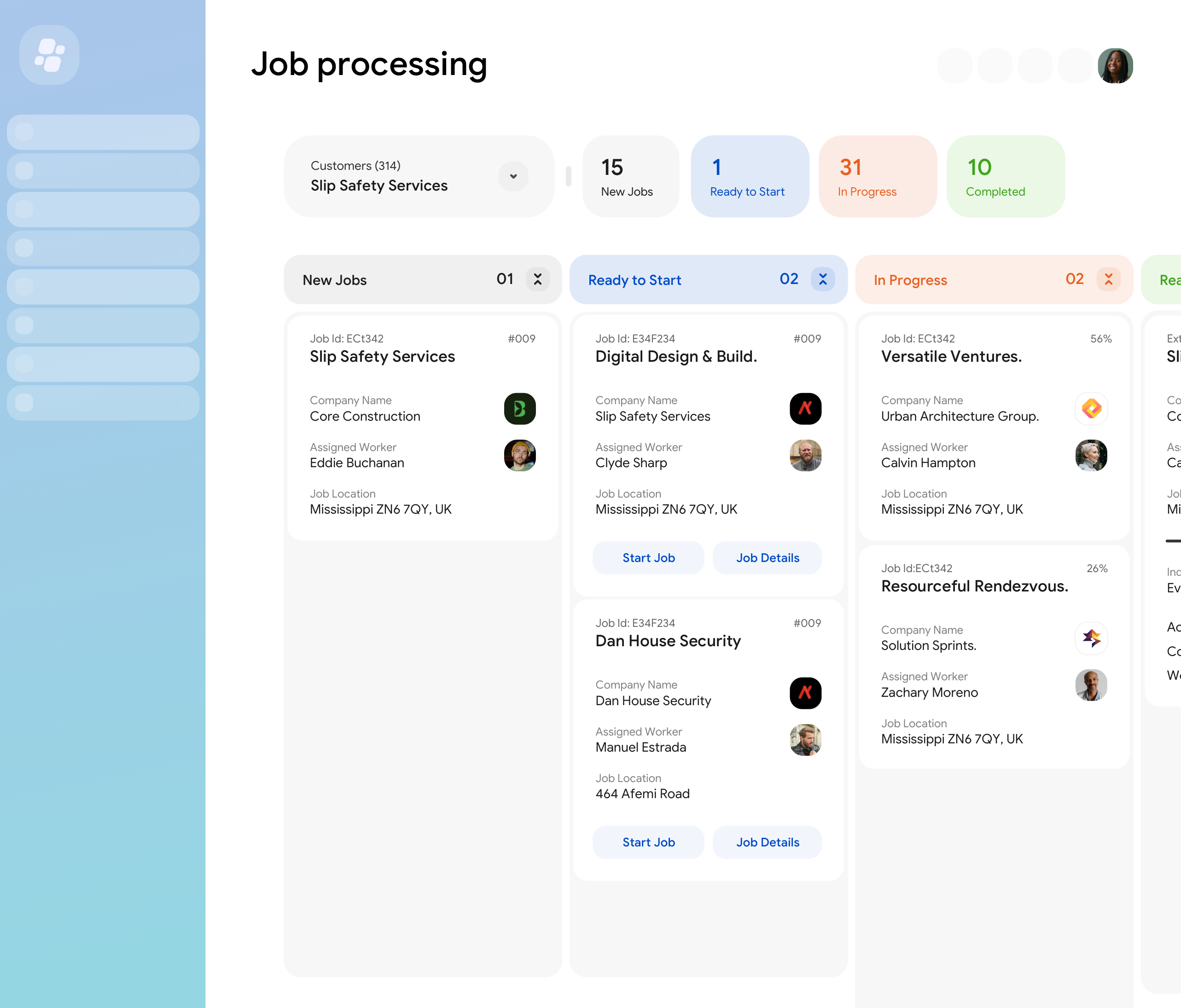 Job Workflow Management